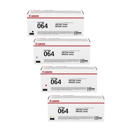 original multipack canon i-sensys mf832cdw printer toner cartridges 4 pack -4937c001