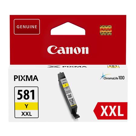 Image of Canon CLI-581Y XXL - XXL size - yellow - original - ink tank