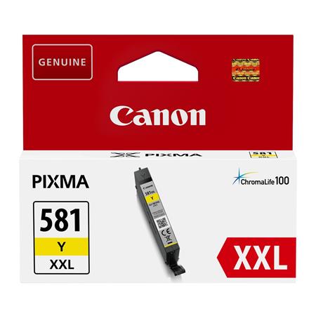 Canon Yellow Cli-581Yxxl Original Extra High Capacity Ink Cartridge
