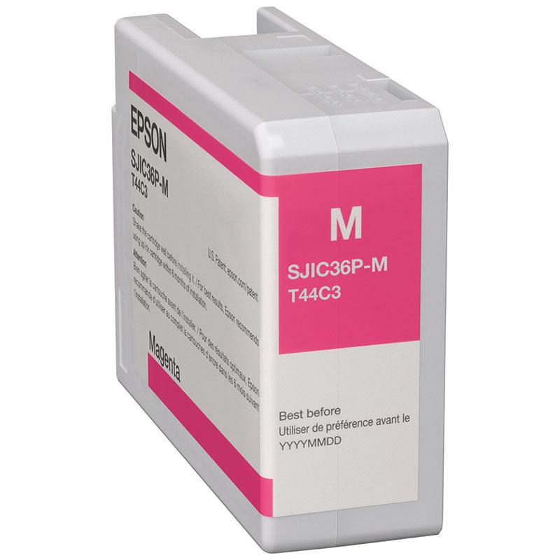 Epson SJIC36P-M Magenta Genuine Ink Cartridge (C13T44C340) - Image 7