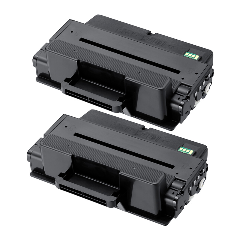 Printerinks Multicolor Compatible Samsung Mlt-D205l/Els Black High Capacity Toner Cartridges (2 Pack) Twin Pack