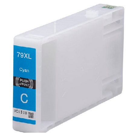 Printerinks Cyan Compatible Epson 79XL High Capacity Ink Cartridge (Replaces Epson 79XL Tower Of Pisa)