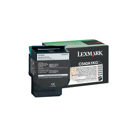 Lexmark Black C540a1kg Original Laser Return Programme Toner Cartridge