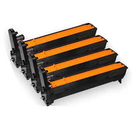 original multipack oki c5450 printer toner cartridges 4 pack -42126673