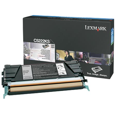 Lexmark C534dtn Printer Toner Cartridges (4 Pack) -C5222KS Multipack Original