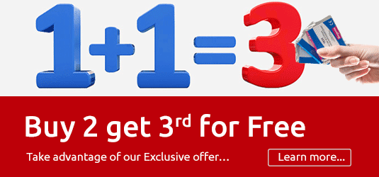 Buy 2 Get 1 Free