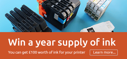 Win a year of ink supply for your printer